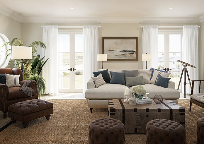 Tanami Voile, White Dawn - Made to Measure Curtains - Image 15